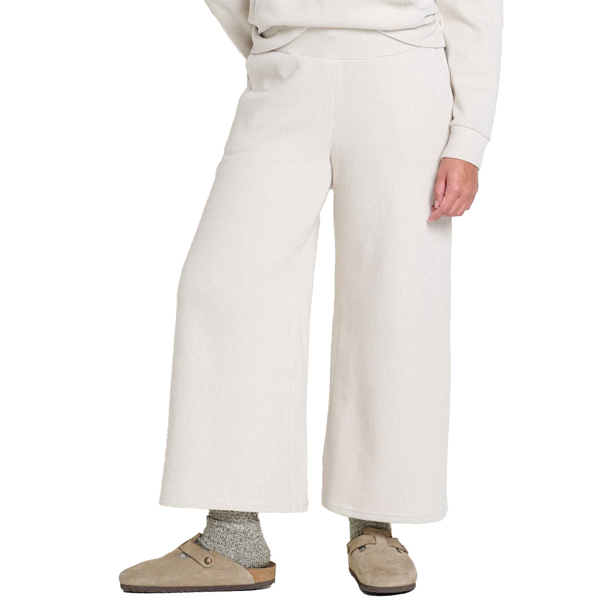 Toad&Co Byrne Wide Leg Pant Women's in Oatmeal
